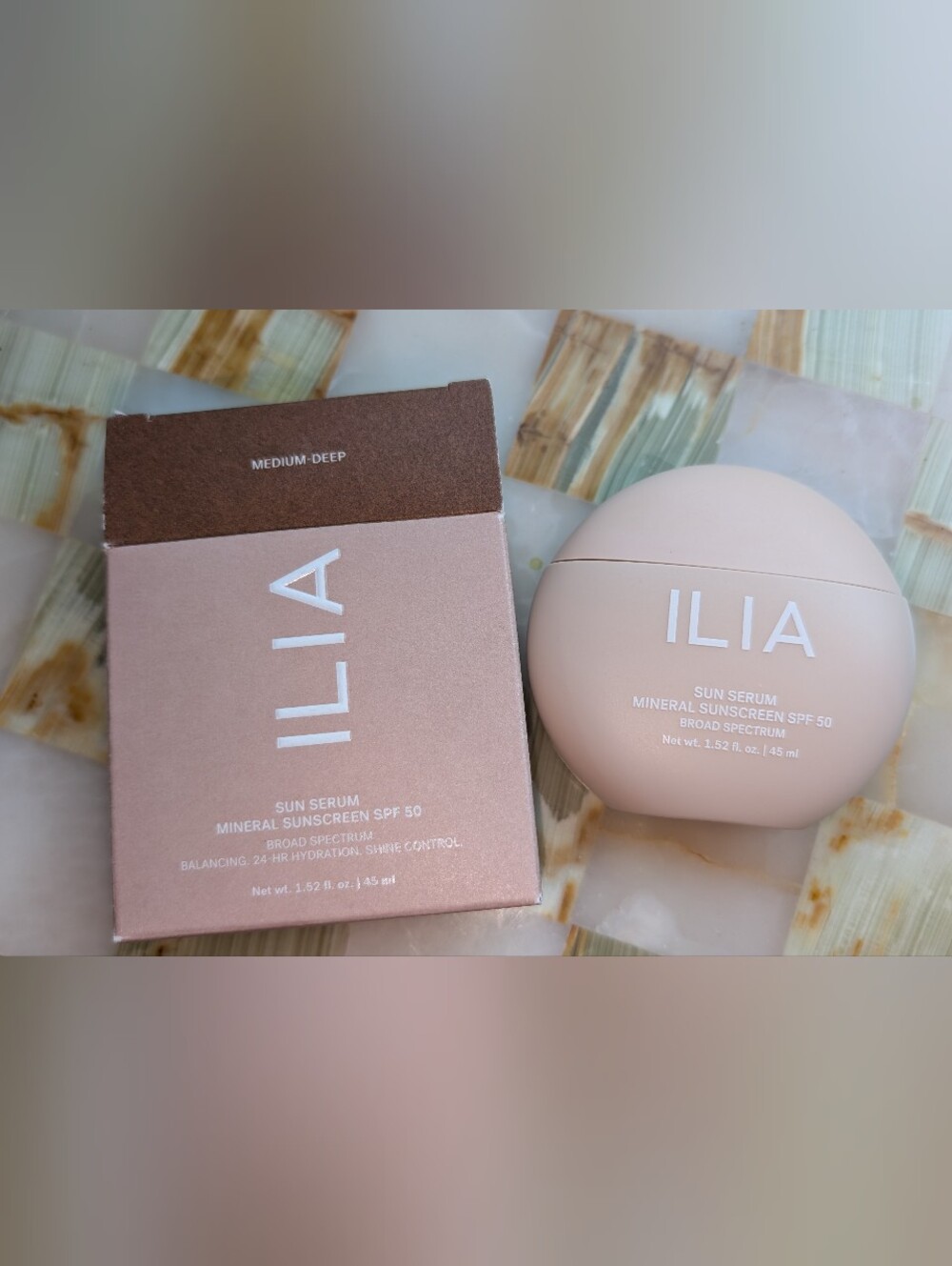 ILIA Medium Deep Sunscreen SPF 50 Brand New